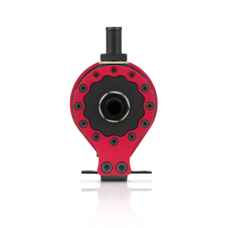 Mishimoto MMBCC-UNI-RD FITS: Oil Catch Cans FITS: Universal Baffled Oil Catch Can Red Oil Catch Cans