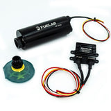 Fuelab 20815 FITS: In-Tank Twin Screw Brushless Fuel Pump Kit w/Remote Mount Controller/65 Micron 1100 LPH Fuel Pumps