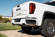 Load image into Gallery viewer, CORSA Performance 21200BPC FITS: 19-23 GMC Sierra 1500 Cat-Back Dual Rear Exit with Twin 4in Black Powder Coat Pro-Series Tips Catback