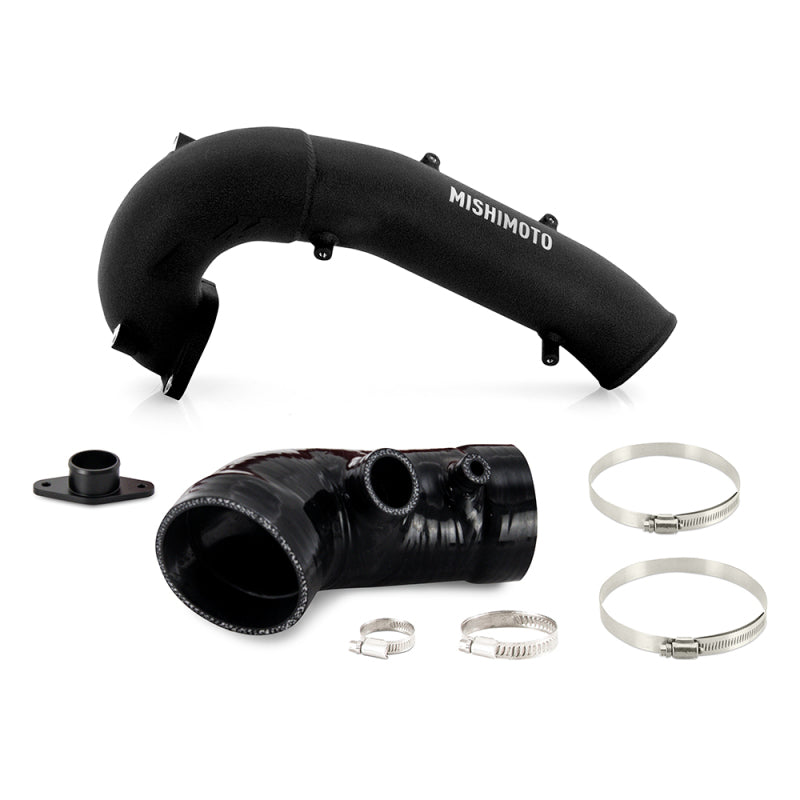 Mishimoto MMAI-CTR-17UBK FITS: Cold Air Intakes FITS: 2017+ Honda Civic Type-R Inlet Pipe Upgrade Kit Black Cold Air Intakes