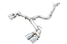 Load image into Gallery viewer, AWE Tuning 3015-42134 FITS: Mk7 Golf R Track Edition Exhaust w/Chrome Silver Tips 102mm Catback
