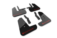 Load image into Gallery viewer, Rally Armor MF126-UR-BLK-RD FITS: 2024+ Ford Mustang Black UR Mud Flap w/ Red Logo Mud Flaps
