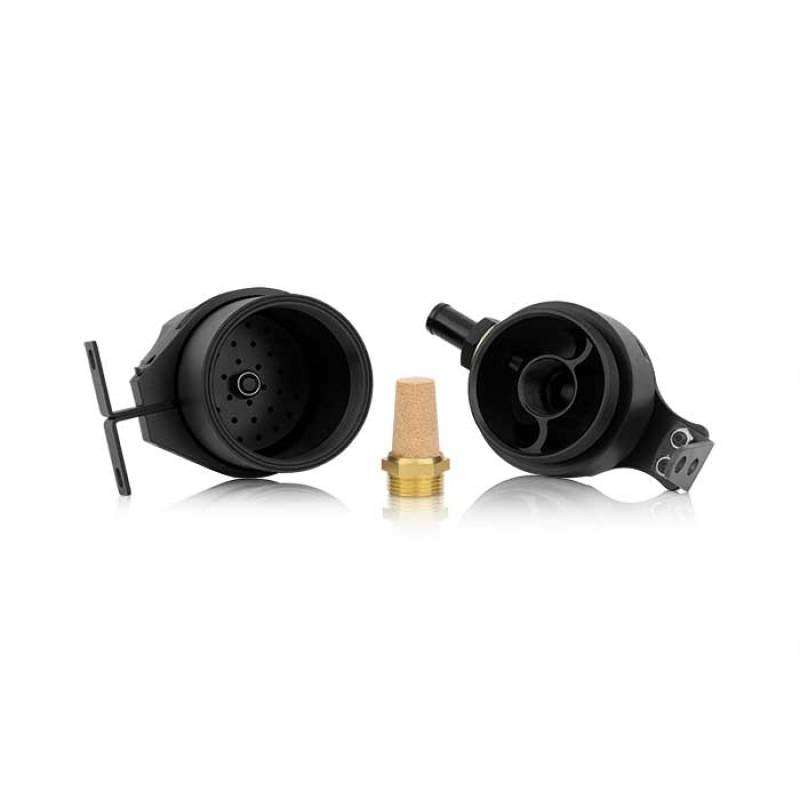 Mishimoto MMBCC-UNI-BK FITS: Oil Catch Cans FITS: Universal Baffled Oil Catch Can Black Oil Catch Cans