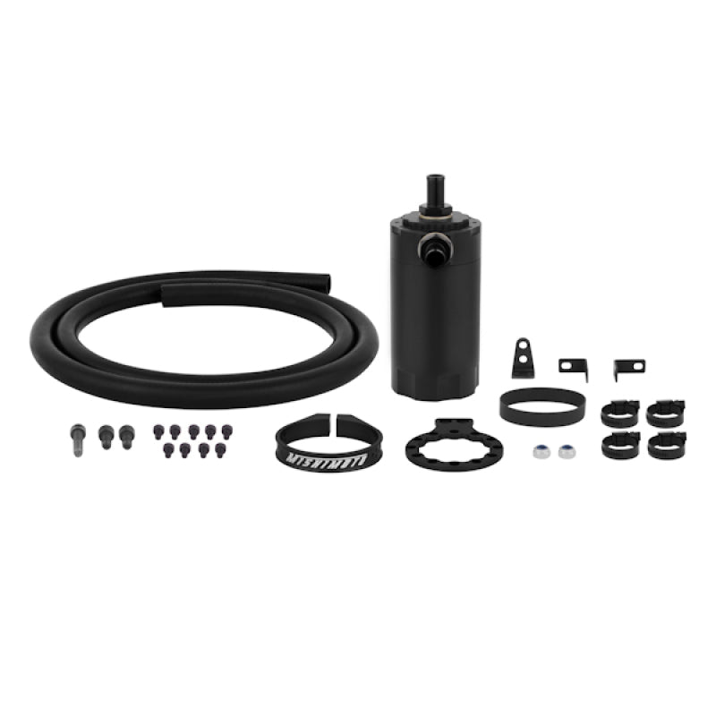Mishimoto MMBCC-UNI-BK FITS: Oil Catch Cans FITS: Universal Baffled Oil Catch Can Black Oil Catch Cans