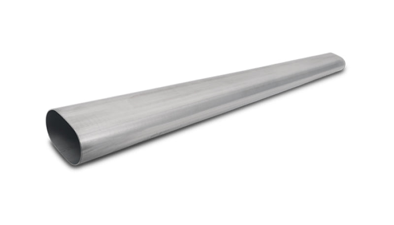 Vibrant 13183 FITS: 3.5in Oval (Nominal Size) T304 SS Straight Tubing (16 ga) 5 foot length Steel Tubing