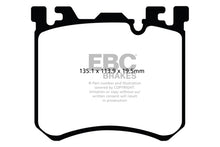 Load image into Gallery viewer, EBC DP42091R FITS: 10+ BMW X5M 4.4 Twin Turbo Yellowstuff Front Brake Pads Brake Pads Performance