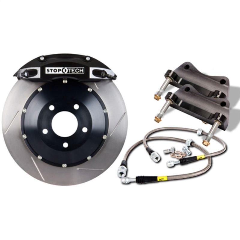 Stoptech 83.160.6D00.51 FITS:StopTech 08-13 BMW M3/11-12 1M Coupe Front BBK w/ Black ST-60 Calipers Slotted 380x35mm Rotor Big Brake Kits