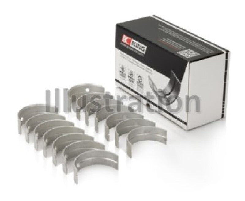 King Engine Bearings MB7089AM FITS:King Audi/Volkswagen ABV/AES/AUE Crankshaft Main Bearing Set (Set of 7) (Standard Size) Bearings
