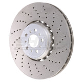 SHW Performance BFR43502 FITS: -SHW 20-21 BMW X3 M 3.0L Right Front Cross-Drilled Lightweight Brake Rotor Brake Rotors Drilled