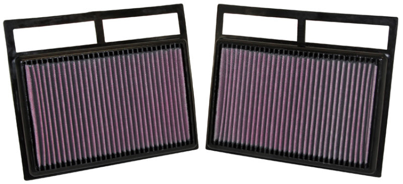 K&N Engineering 33-2412 FITS:K&N Replacement Air Filter MERCEDES-BENZ CL600 5.5L-V12; 2003 (2 PER BOX) Air Filters Drop In
