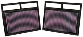 K&N Engineering 33-2412 FITS:K&N Replacement Air Filter MERCEDES-BENZ CL600 5.5L-V12; 2003 (2 PER BOX) Air Filters Drop In