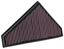K&N Engineering 33-3021 FITS:K&N Replacement Panel Air Filter (Left Side) 2014-2015 Jaguar F-Type 3.0L/5.0L Air Filters Drop In
