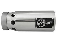 Load image into Gallery viewer, aFe 49T40501-P122 FITS: SATURN 4S 4in SS Intercooled Exhaust Tip Polished 4in In x 5in Out x 12in L Bolt-On Turbo Back