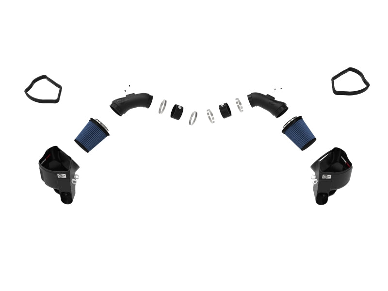 aFe 54-13030R FITS: POWER Magnum FORCE Stage-2 Pro 5R Cold Air Intake System 12-19 BMW M5 (F10) / M6 (F12/13) Cold Air Intakes