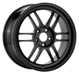 Enkei 3797856530BK FITS: RPF1 17x8.5 5x114.3 30mm Offset 73mm Bore Matte Black Wheel Evo 8/9 Wheels Cast