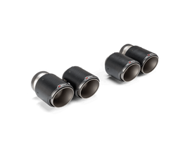 Akrapovic TP-CT/68 FITS: 2021+ BMW M3 (G80)/M4 (G82) Tail Pipe Set (Classic Carbon Design) Tips