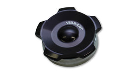 Vibrant 11295 FITS: 2.75in OD Aluminum Weld Bungs w/ Anodized Black Aluminum Threaded Cap (incl. O-Ring) Bungs