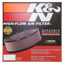 Load image into Gallery viewer, K&amp;N Engineering E-2872 FITS:K&amp;N Replacement Air Filter MERCEDES-BENZ V8 w/F/I, 1976-93 Air Filters Drop In