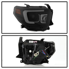 Load image into Gallery viewer, SPYDER 5080165 FITS: Toyota Tundra 2014-2016 Projector Headlights Light Bar DRL Black Smoke PRO-YD-TTU14-DRL-BSM Headlights