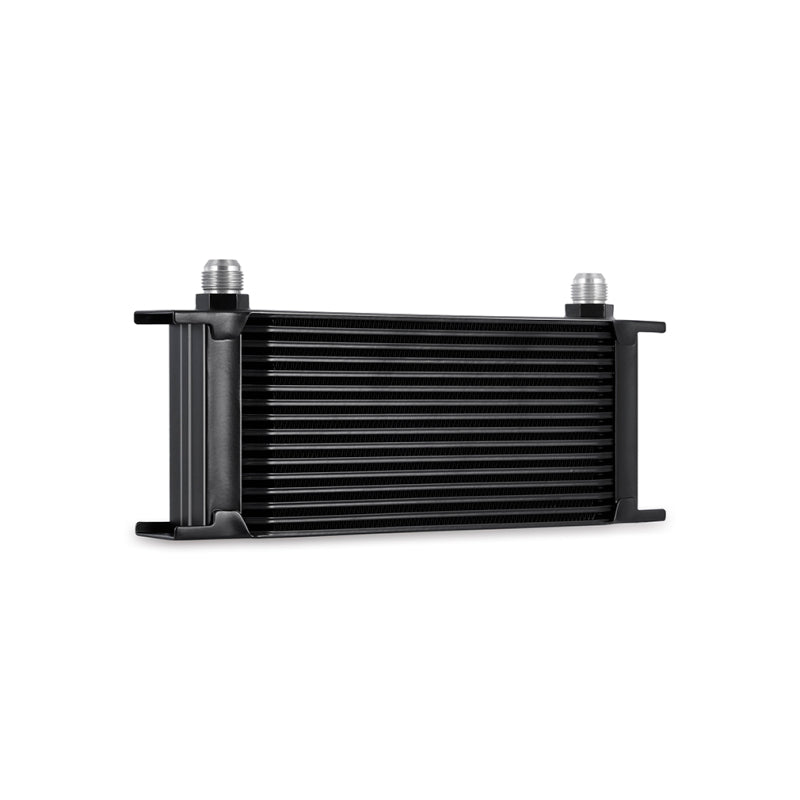 Mishimoto MMOC-16BK FITS: Oil Coolers FITS: Universal 16 Row Oil Cooler Black Oil Coolers