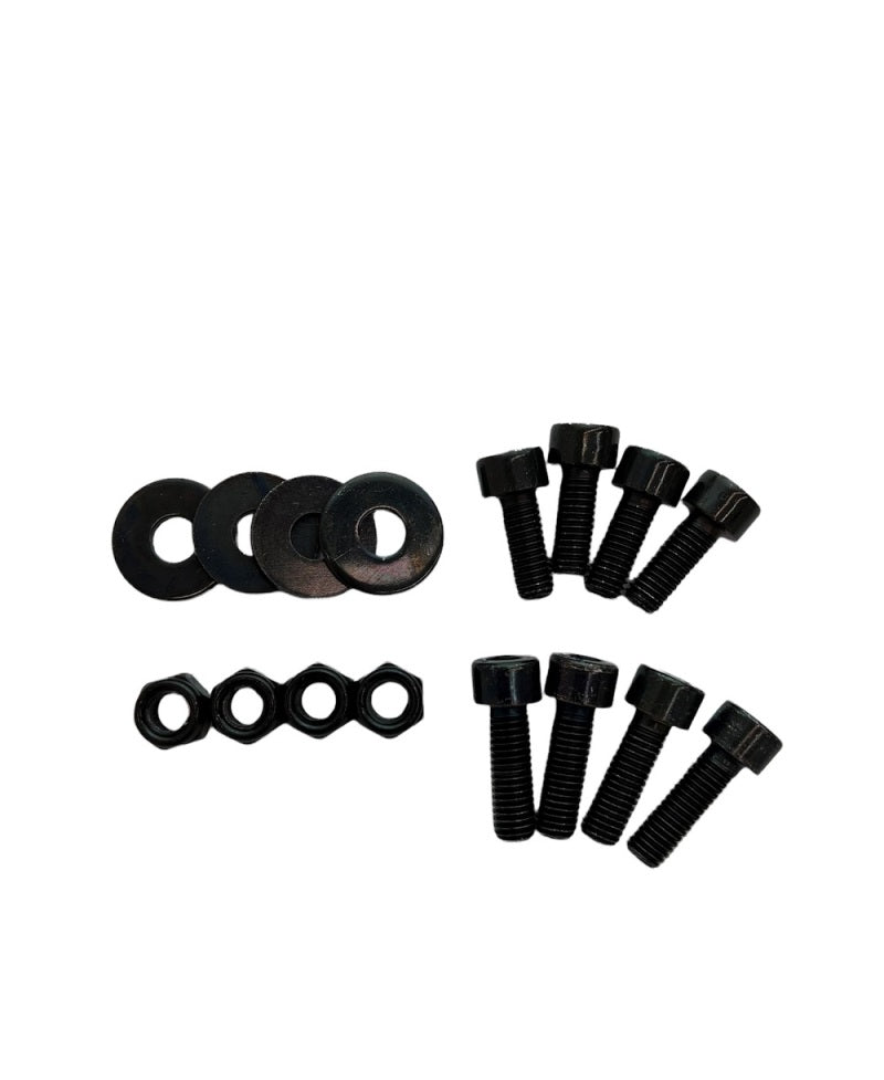 SPARCO 50001ZN FITS:Sparco Seat Hardware Spacer Kit Bottom Mount Black Zinc Seat Brackets & Frames
