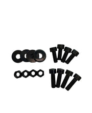 Load image into Gallery viewer, SPARCO 50001ZN FITS:Sparco Seat Hardware Spacer Kit Bottom Mount Black Zinc Seat Brackets &amp; Frames