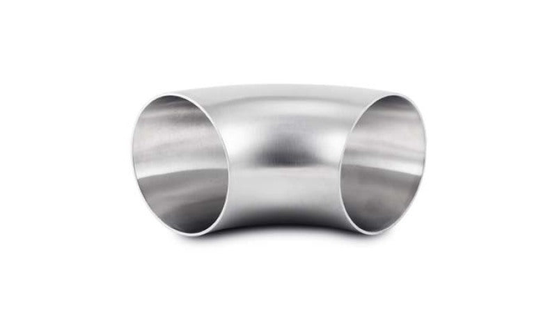 Vibrant 13312 FITS: 3in OD T304 SS 90 Deg Mandrel Bend (3in Centerline Radius) Steel Tubing