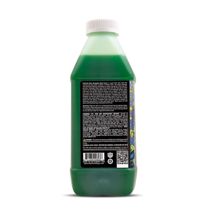 Chemical Guys CWS_110_64 FITS: Honeydew Snow Foam Auto Wash Cleansing Shampoo 64oz Washes & Soaps