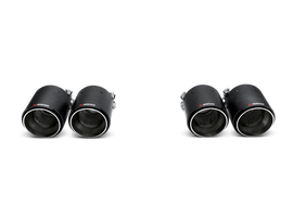 Akrapovic TP-CT/26 FITS: 14-17 BMW M3/M4 (F80/F82) Tail Pipe Set (Carbon) Tips