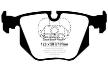 Load image into Gallery viewer, EBC DP41118R FITS: 01-07 BMW M3 3.2 (E46) Yellowstuff Rear Brake Pads Brake Pads Performance