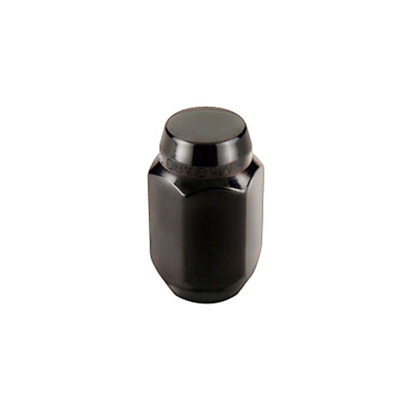 McGard 64030 FITS: Hex Lug Nut (Cone Seat) 1/2-20 / 13/16 Hex / 1.5in. Length (4-Pack) Black Lug Nuts