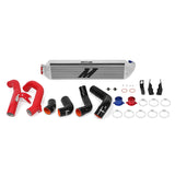 Mishimoto MMINT-CIV-16KSLWRD FITS: 2016+ Honda Civic 1.5T / 2017+ Honda Civic Si Silver Intercooler Kit w/Red Pipes Intercooler Kits