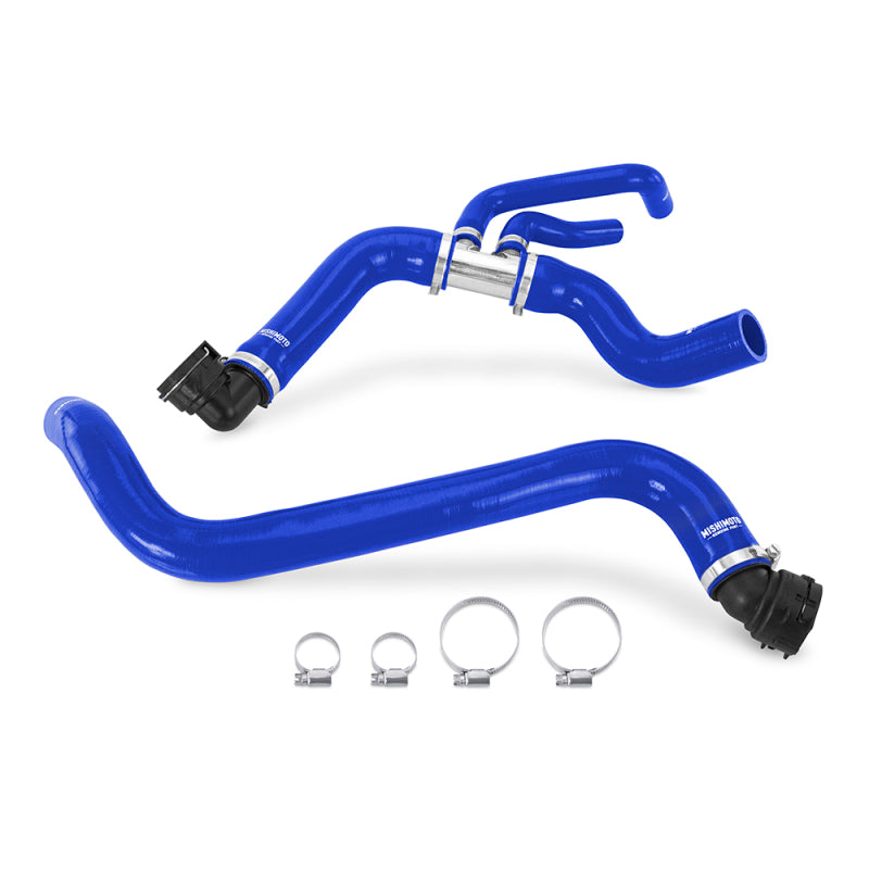Mishimoto MMHOSE-F50-15BL FITS: Hoses FITS: 15-17 Ford F-150 5.0L V8 Radiator Hose Kit Blue Hoses