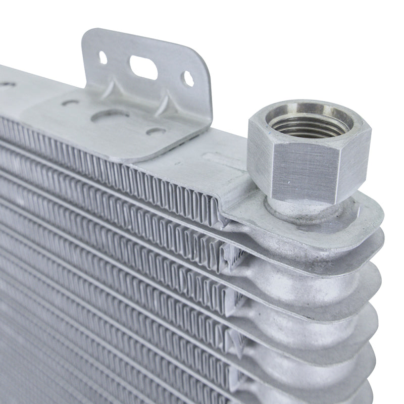 Mishimoto MMTC-SP-13SL FITS: 13-Row Stacked Plate Transmission Cooler Silver Transmission Coolers