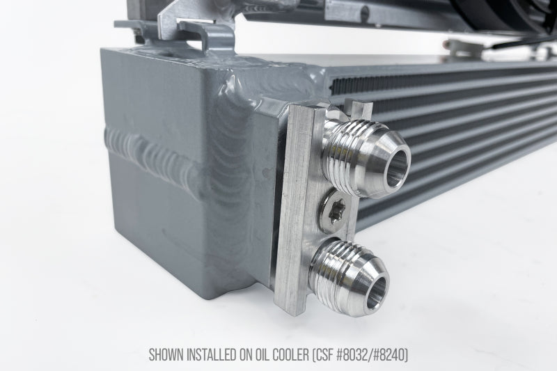 CSF 8241 FITS: BMW Oil Line -10 AN Adapter Fitting Kit Oil Coolers