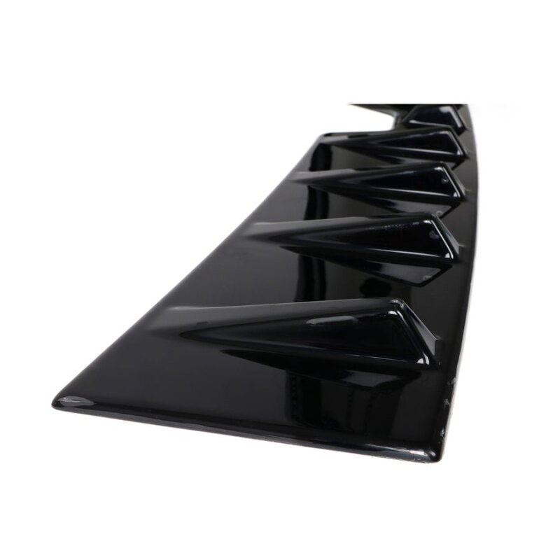 BLOX Racing BXPP-26015 FITS: 08-14 Subaru WRX / 10-14 Subaru WRX STi Vortex Generator ABS Black Vortex Generators