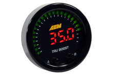 Load image into Gallery viewer, AEM 30-0352 FITS: X-Series Tru-Boost Controller Gauge w/ Boost Control Solenoid 80PSIg Internal MAP Sensor Gauges