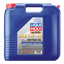 Load image into Gallery viewer, LIQUI MOLY 20122 FITS: 20L Leichtlauf (Low Friction) High Tech Motor Oil 5W-40 Motor Oils