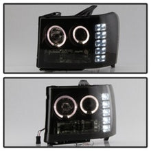 Load image into Gallery viewer, SPYDER 5078506 FITS: GMC Sierra 1500/2500 07-13 Projector Headlights LED Halo- LED Blk Smke PRO-YD-GS07-HL-BSM Headlights
