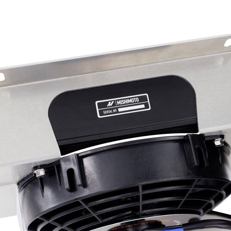Mishimoto MMOC-25-K FITS: Oil Coolers FITS: Universal Oil Cooler Kit 25-Row Cooler and 1x 8in Fan Oil Coolers