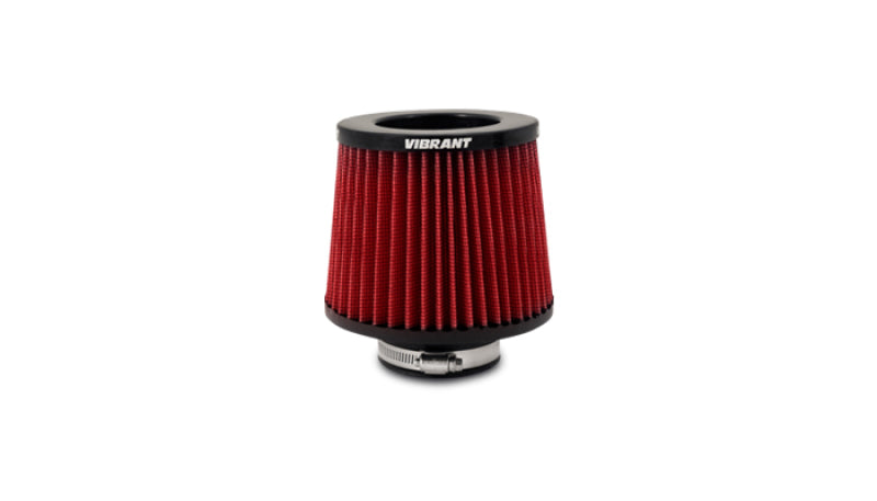 Vibrant 10921 FITS: The Classic Performance Air Filter (5.25in O.D. Cone x 5in Tall x 2.5in inlet I.D.) Air Filters Universal Fit