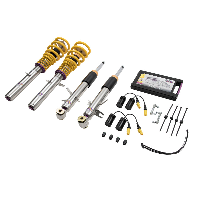 KW 352200AM FITS: Coilover Kit V3 BMW X5 (F15) w/ Rear Air w/ EDC Bundle Coilovers