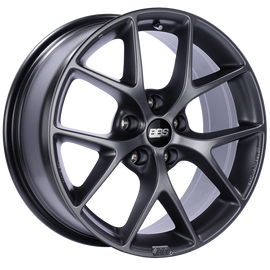 BBS SR017SG FITS: SR 18x8 5x114.3 ET40 Satin Grey Wheel -82mm PFS/Clip Required Wheels Cast