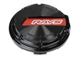 Gram Lights WCGLRDBK FITS: WR Center Cap (Red/Black) 57CR/57DR/57ANA Wheel Center Caps