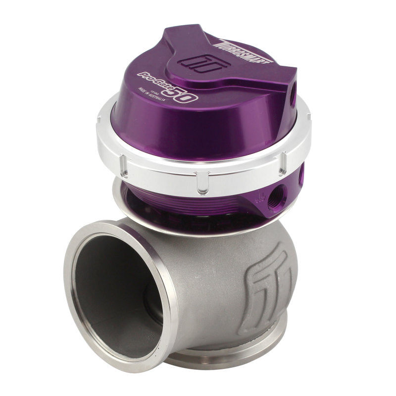 Turbosmart TS-0554-1013 FITS: WG50 Gen V Pro-Gate 50 14psi Purple Wastegates
