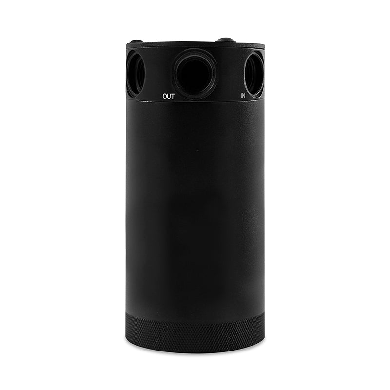 Mishimoto MMBCC-CBTHR-XLBK FITS: Oil Catch Cans FITS: Compact Baffled Oil Catch Can 3-Port Oil Catch Cans