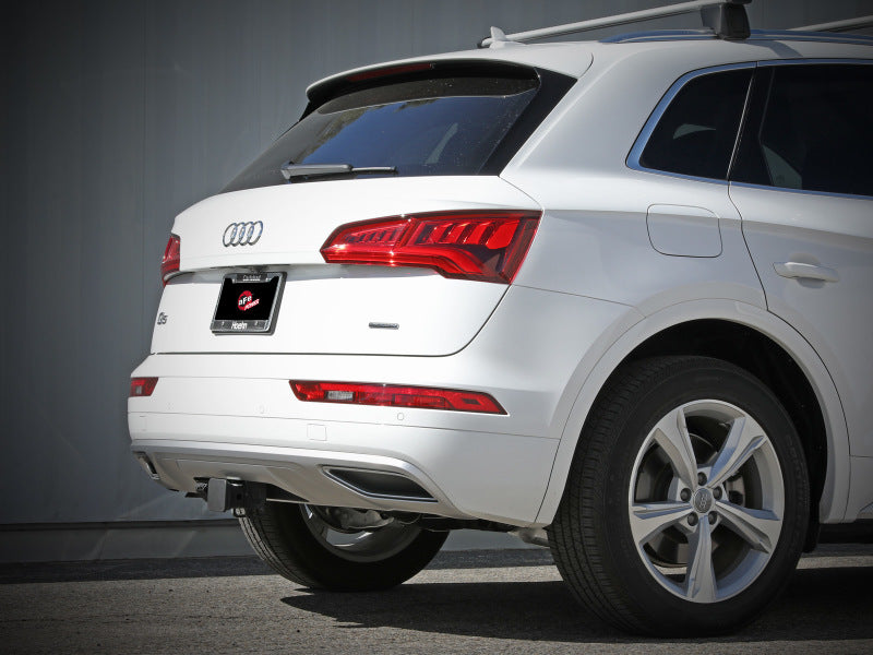 aFe 49-36447 FITS: MACH Force-Xp 17-21 Audi Q5 L4-2.0L (T) 3in to 2.5in Stainless Steel Cat-Back Exhaust System Catback