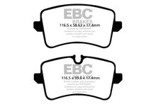 Load image into Gallery viewer, EBC DP22082 FITS: 11 Audi A6 2.0 Turbo Greenstuff Rear Brake Pads Brake Pads Performance