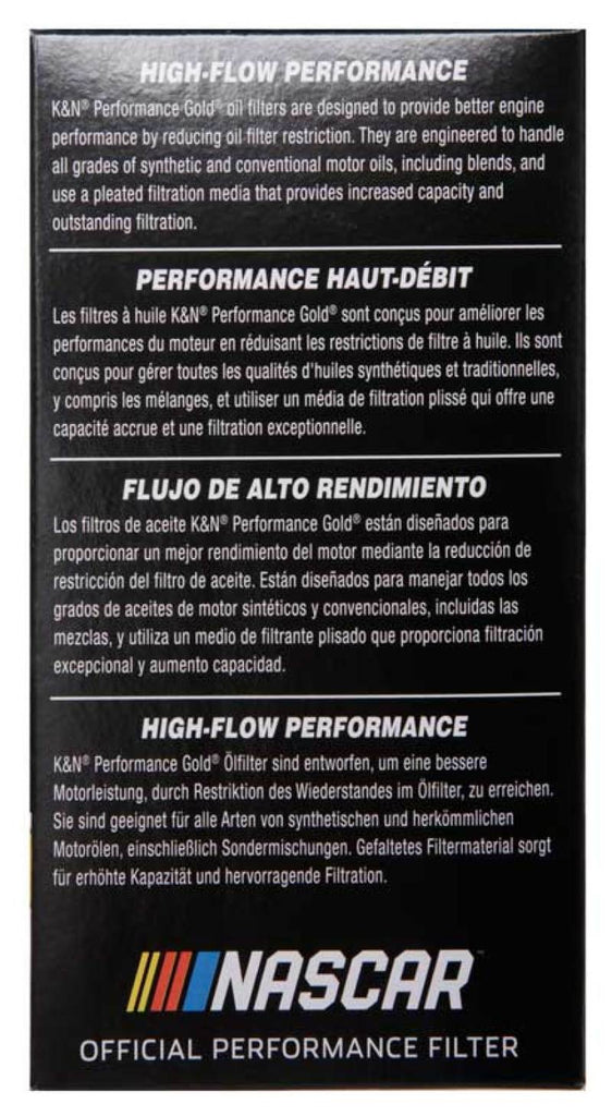 K&N Engineering HP-7031 FITS:K&N Performance Oil Filter for 03-14 Volkswagen Jetta Oil Filters