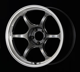 Advan YAT7H31EHB FITS: RG-D2 17x8.5 +31 5-114.3 Machining & Racing Hyper Black Wheel Wheels Cast